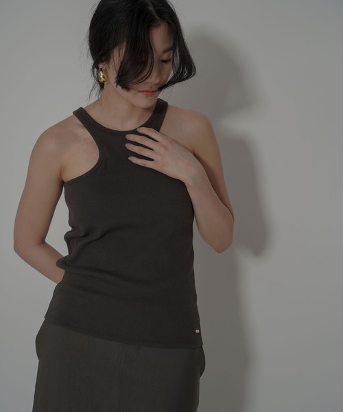 タンクトップ ノースリーブ アセテート 刺繍 アメスリ プルオーバー KINO THE KEI レディース アセテート 刺繍 アメスリ プルオーバー KINO THE KEI（タンク