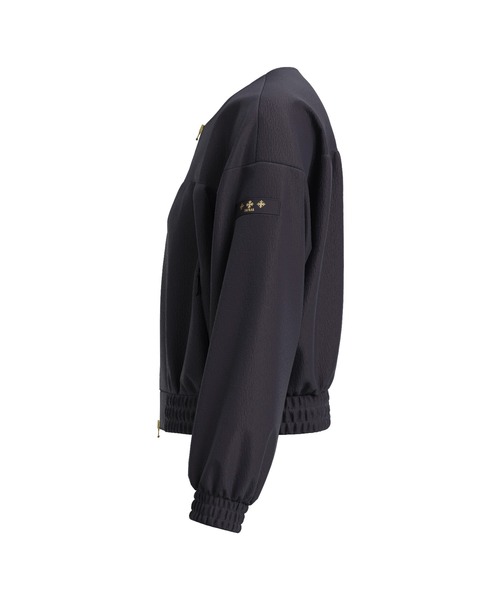 TATRAS タトラス AZHA アーサ ノーカラージャケット 黒 TATRAS（タトラス） ジャケット ノーカラージャケット AZHA アーサ