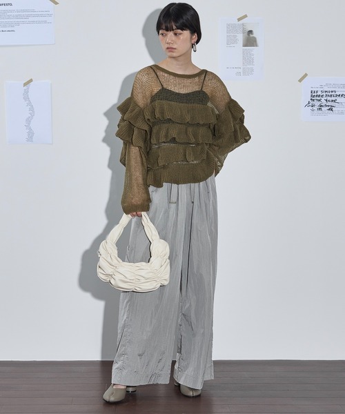 THE Yon 長袖ニット FREE ブラック レディース : ZOZOTOWN Yahoo!店