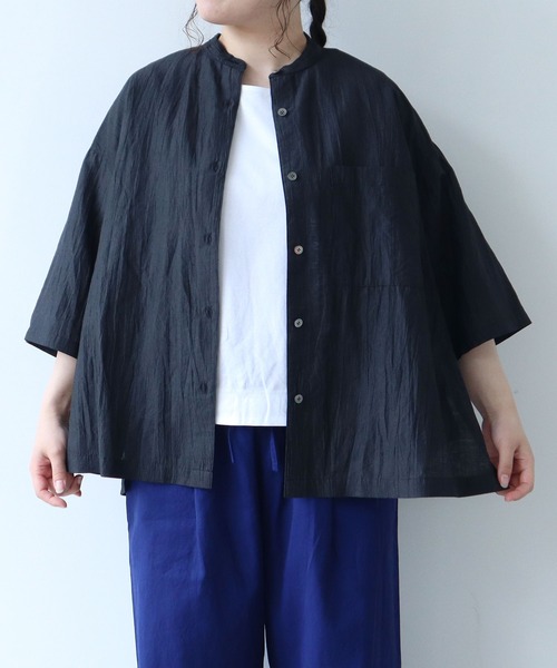 yuni ブラウス シャツ バックスリットブラウス レディース