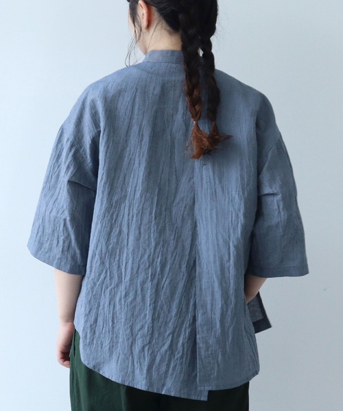 ブラウス シャツ SANTEバックスリットシャツ レディース SANTEバックスリットシャツ(F WHITE): トップス │ ETRE TOKYO