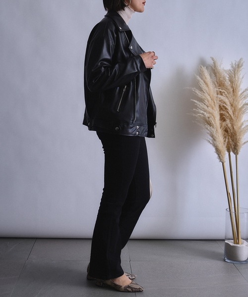 「MAISON BREEZE」 ブルゾン FREE ブラック レディース_画像7