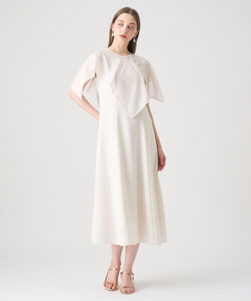 ANAYI ワンピース 楽天市場】【SALE／50%OFF】リネンポリフラワータックワンピース