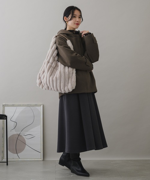 「KATHARINE ROSS」 「Cloche」ダッフルコート MEDIUM ブラック レディース_画像2