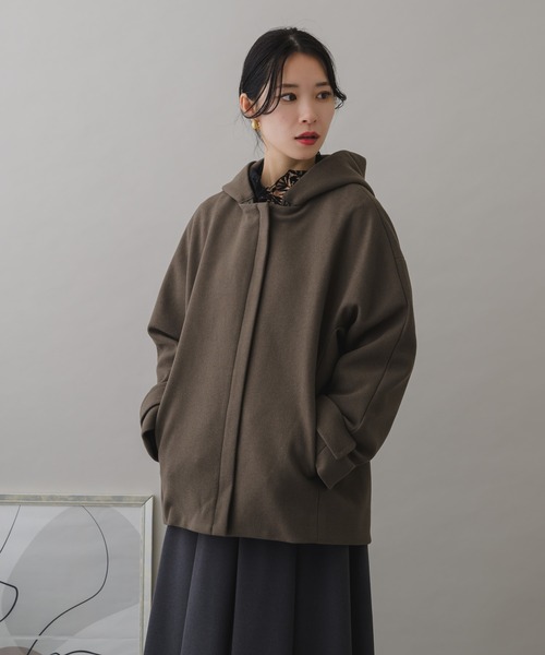 「KATHARINE ROSS」 「Cloche」ダッフルコート MEDIUM ブラック レディース_画像5