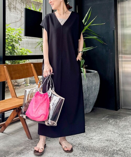 ワンピース Rie Rie Miller ワンピース 「セットアップ対応」「手洗い可能
