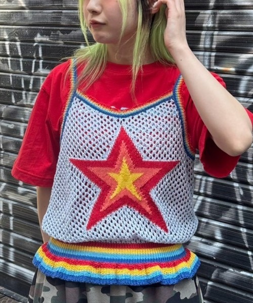 キャミソール STAR KNIT キャミソール