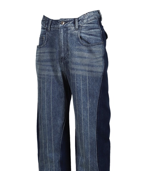 ADER error（アーダーエラー） ジーンズ SEMI-OVERSIZED FIT DENIM