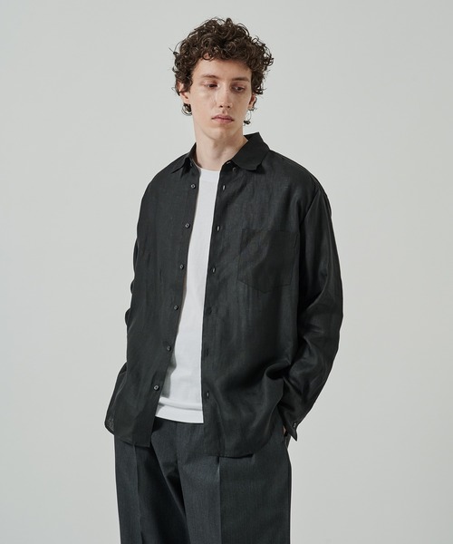 markaware（マーカウェア） シャツ 別注 LINEN TROPICAL L/S SHIRT