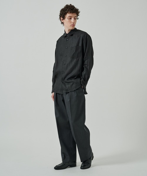 markaware（マーカウェア） シャツ 別注 LINEN TROPICAL L/S SHIRT