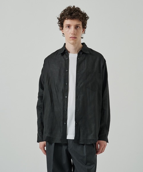 markaware（マーカウェア） シャツ 別注 LINEN TROPICAL L/S SHIRT