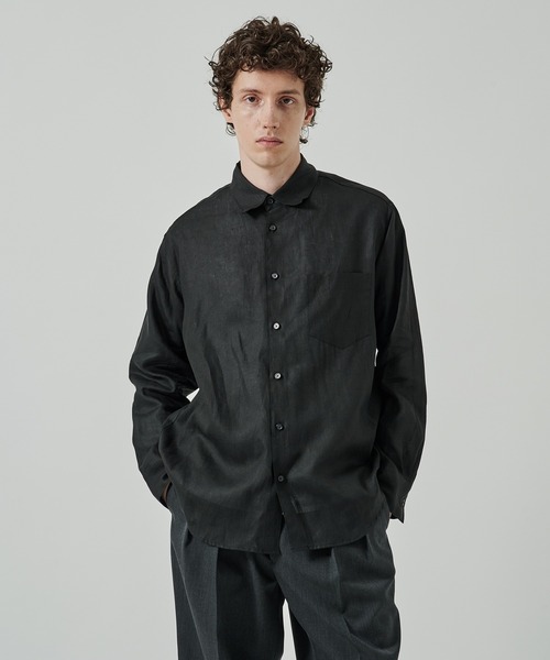 markaware（マーカウェア） シャツ 別注 LINEN TROPICAL L/S SHIRT