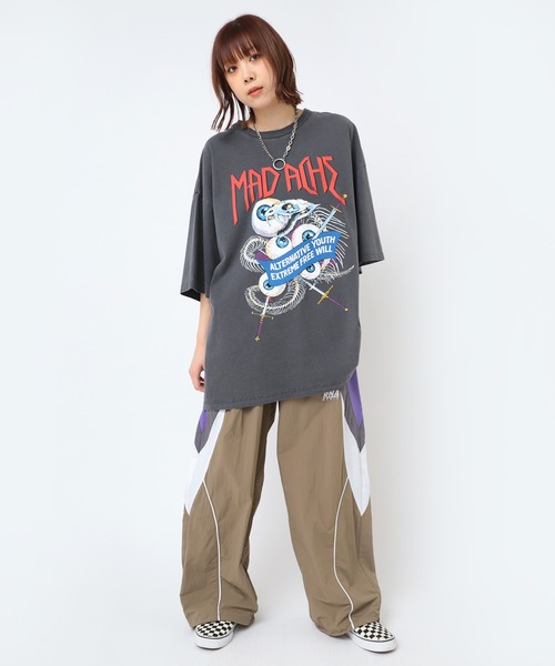 RNA tシャツ M2467 MAD ACHE EYES BIG T