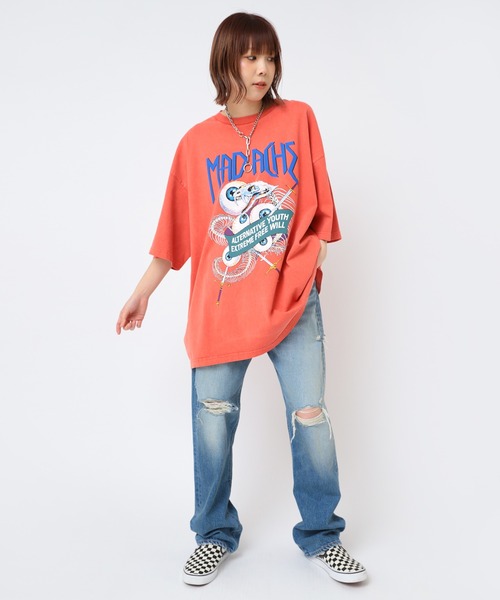 売れ筋商品|||モーガンレーン Tシャツ レディース トップス DELONA - Print T-shirt - fraise Morgan DELONA - T-shirt print - fraise/lichtrood - Zalando.nl
