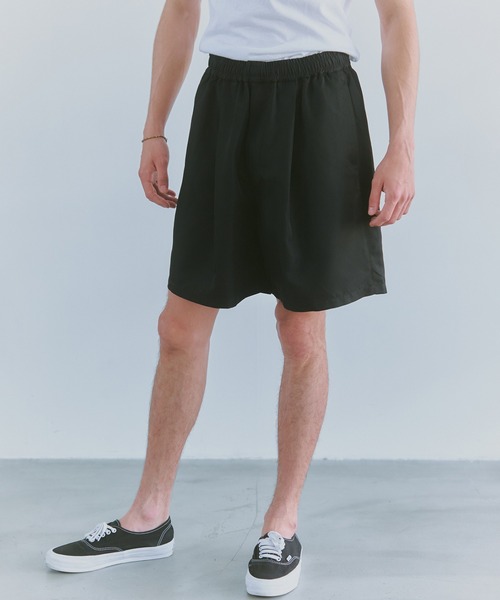 NewAnce（ニュアンス） パンツ 「NewAnce」Twill Tuck Shorts メンズ