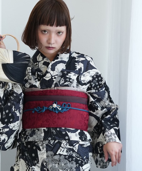 utatane 浴衣 選べる浴衣3点セット ニコアンティークオリジナル