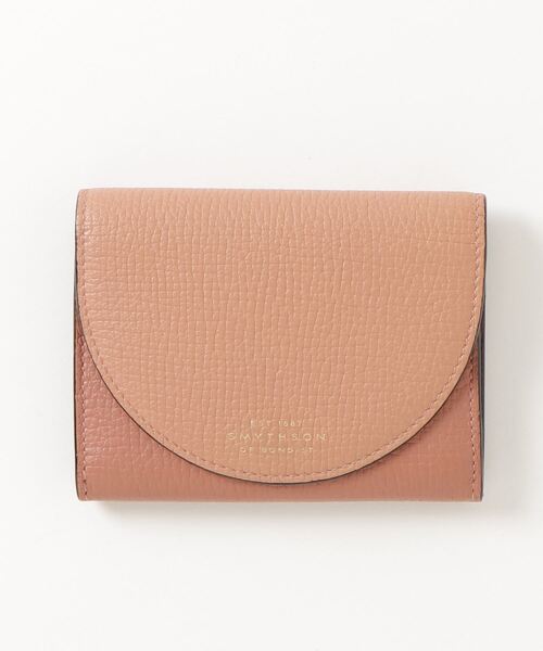 SMYTHSON レディース ニつ折り財布 Smythson 「Smythson」 財布 - ピンク レディース : ZOZOTOWN