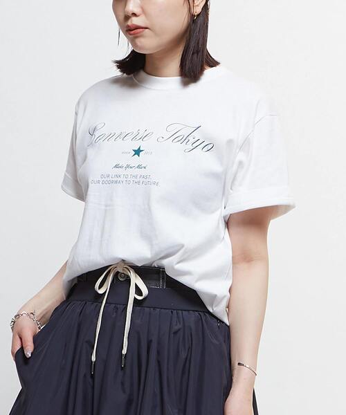 tシャツ LOGO PRINT TEE レディース