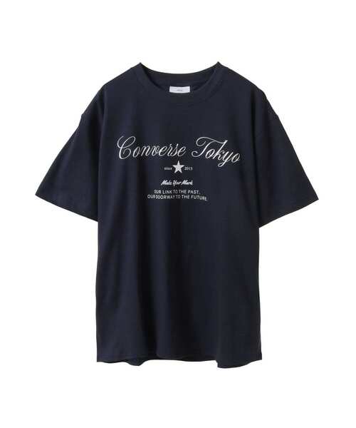 CONVERSE TOKYO tシャツ 半袖 LOGO PRINT TEE レディース : ZOZOTOWN