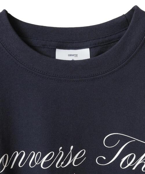 CONVERSE TOKYO tシャツ 半袖 LOGO PRINT TEE レディース : ZOZOTOWN