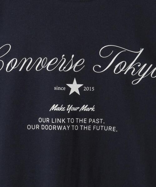 CONVERSE TOKYO tシャツ 半袖 LOGO PRINT TEE レディース : ZOZOTOWN