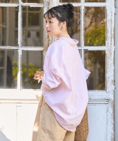 FREES ピンク 長袖シャツ Sサイズ FREAK'S STORE 「FREAK'S STORE」 長袖シャツ フリ- ピンク