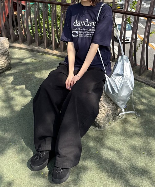 DAYDAY seoul tシャツ カテゴリーロゴ S/S Tシャツ レディース