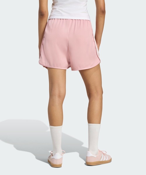 [ADIDAS] ショートパンツ サテン ラッフル 3S (3color) adidas パンツ Originals サテン ショーツ ラッフル スリー