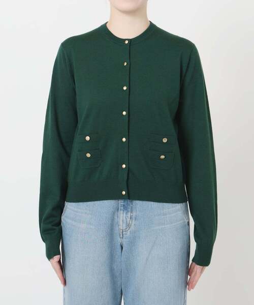 新品未使用☆IENA イエナ　ARKABA カーディガン　黒　ブラック　ウール IENA（イエナ） カーディガン ARKABA CREW カーディガン レディース