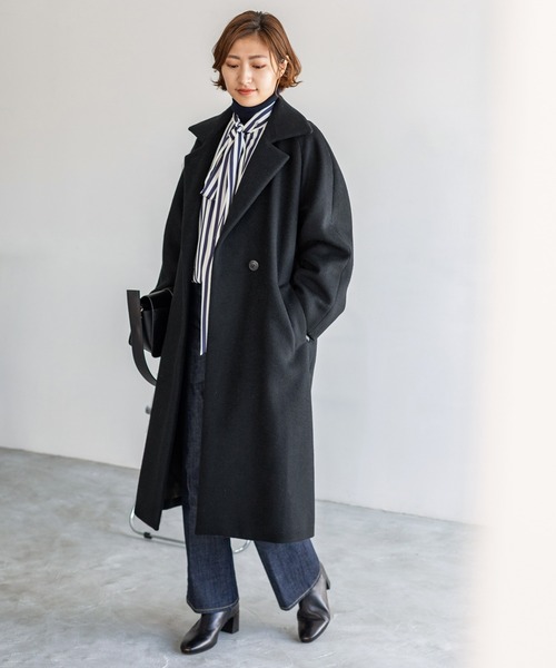 IENA（イエナ） コート 34 ネイビー レディース : ZOZOTOWN Yahoo!店