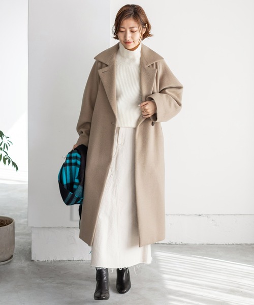 IENA（イエナ） コート 34 ネイビー レディース : ZOZOTOWN Yahoo!店