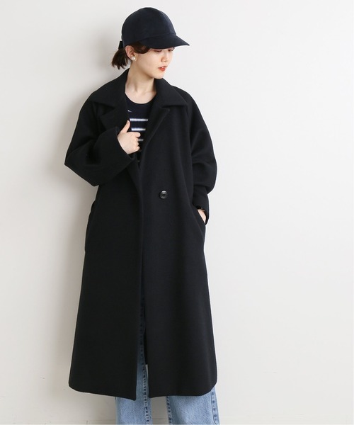 IENA（イエナ） コート 34 ネイビー レディース : ZOZOTOWN Yahoo!店