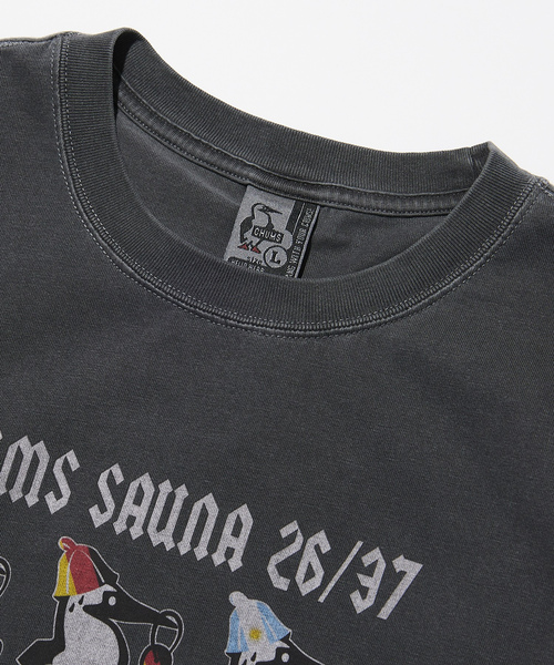 「CHUMS」 半袖Tシャツ MEDIUM ホワイト メンズ_画像3