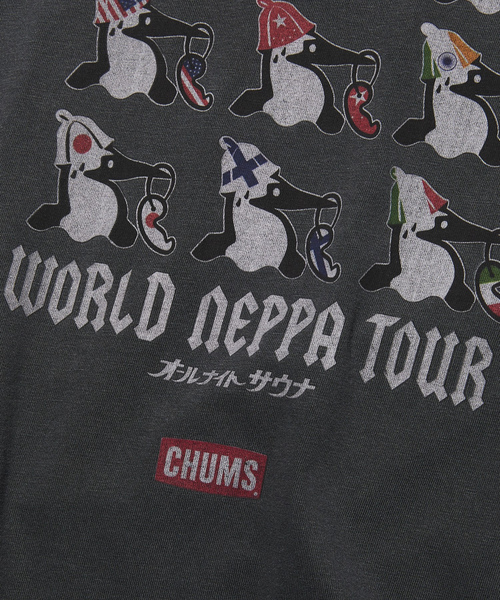「CHUMS」 半袖Tシャツ MEDIUM ホワイト メンズ_画像4