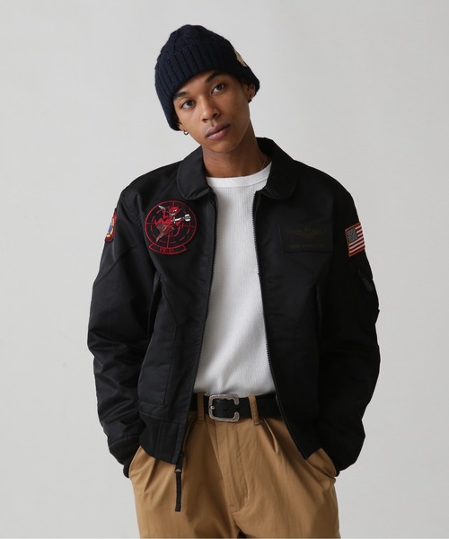 UNKNOWN CWU-36P CWU-45P フライトジャケット ブラックXL CWU-45/P フライトナイロンジャケット|VALLEY APPAREL|バレー アパレル