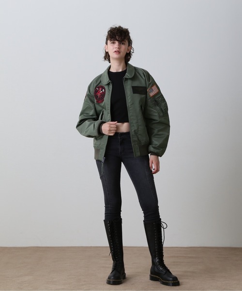 TOP GUN ma1 ma-1 CWU 36P VX-31 / フライトジャケット / AVIREX