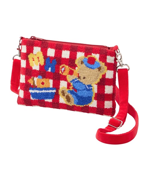 MIKI HOUSE（ミキハウス） ショルダー ショルダーバッグ シェニール織