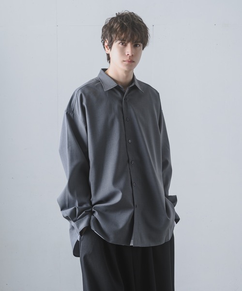 ❣️まゆ❣️ 95〜110センチ　60点以上 KUUUPY 「KUUUPY」 長袖シャツ SMALL ブルーグレー メンズ
