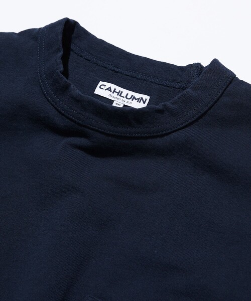 「CAHLUMN」 半袖Tシャツ - ブラック メンズ_画像4