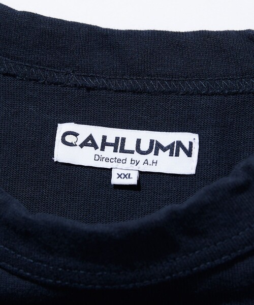「CAHLUMN」 半袖Tシャツ - ブラック メンズ_画像5
