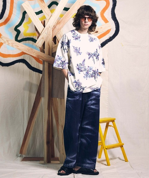 「MAISON SPECIAL」 半袖Tシャツ 1 ホワイト メンズ
