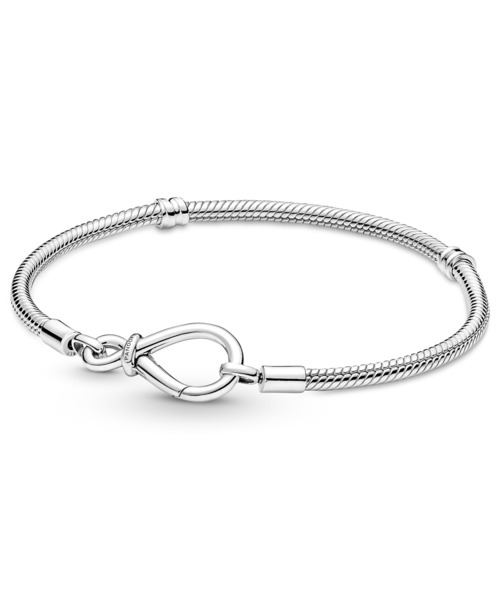 Pandora シルバーバングルブレスレット（17cm） Moments バングル（ブレスレット）｜Pandora（パンドラ）の