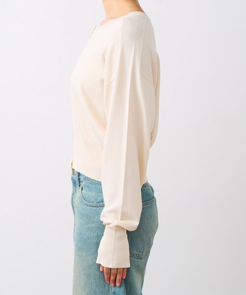 RIVE DROITE（リヴドロワ） カーディガン 「大人のこなれ感」ZIPニット