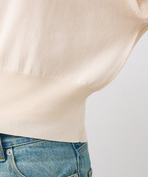 RIVE DROITE（リヴドロワ） カーディガン 「大人のこなれ感」ZIPニット