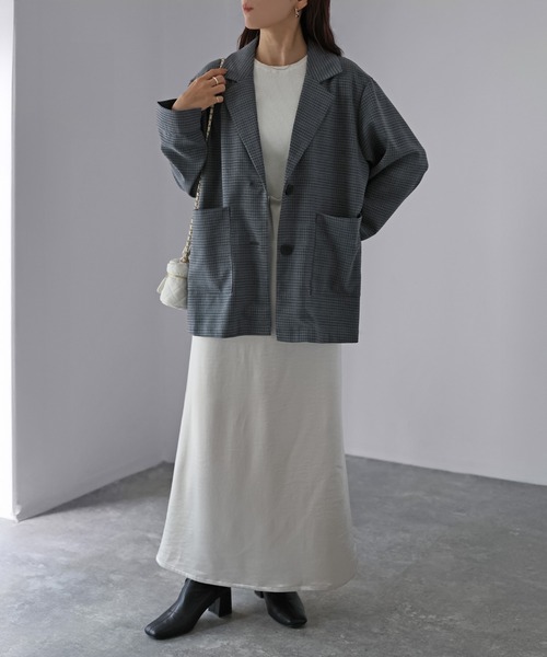 Riberry（リベリー） ジャケット テーラードジャケット チェック柄