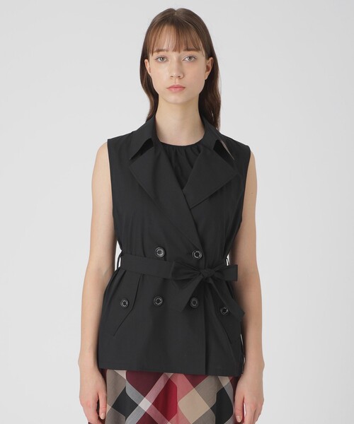 BLUE LABEL CRESTBRIDGE ベスト ジレ 「接触冷感」「吸水速乾