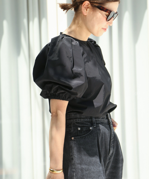 「CELERI」 7分袖ブラウス - ホワイト レディース_画像2