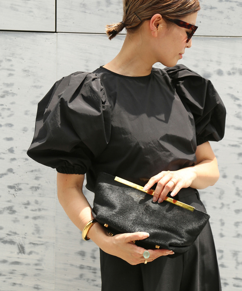 「CELERI」 7分袖ブラウス - ホワイト レディース_画像5