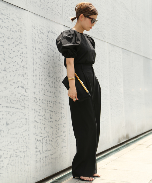 「CELERI」 7分袖ブラウス - ホワイト レディース_画像7