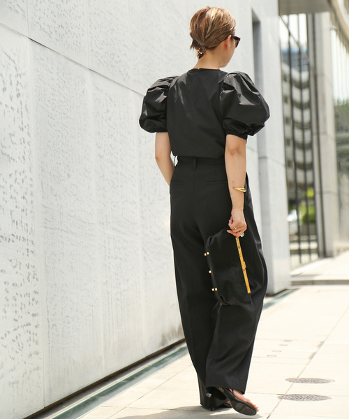 「CELERI」 7分袖ブラウス - ホワイト レディース_画像8